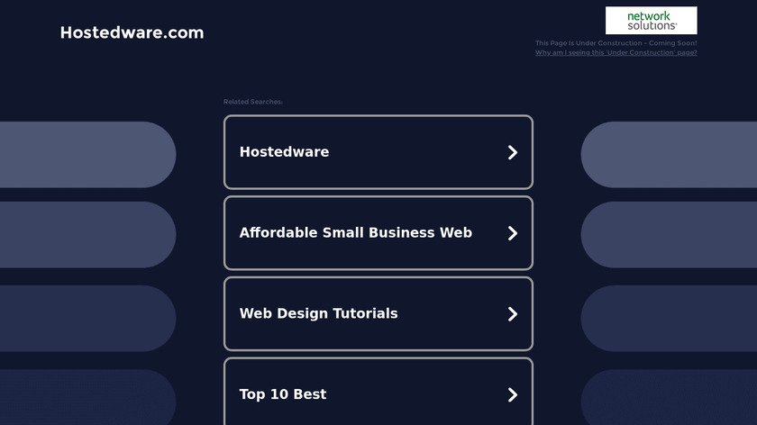 Hostedware Hosted Survey Landing Page