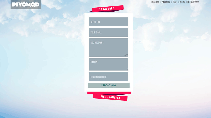 Piyomod Landing Page
