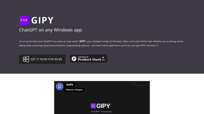 GIPY screenshot