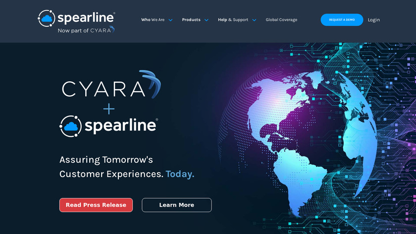 Spearline Landing Page