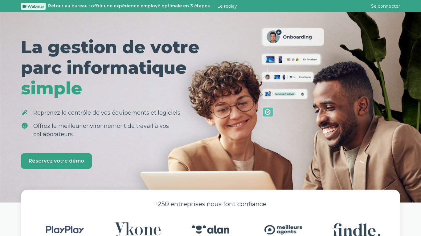 Rzilient Landing page