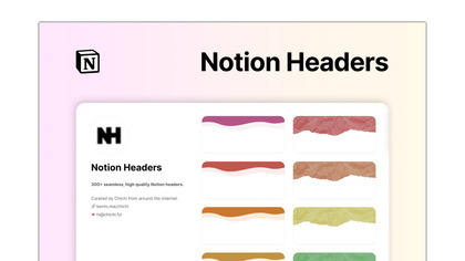 Notion Headers image