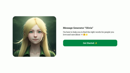 Message Generator "Olivia" image