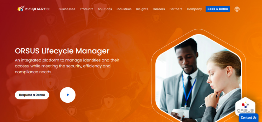 ORSUS Lifecycle Manager Landing Page
