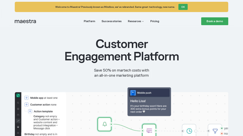 Mindbox Landing Page
