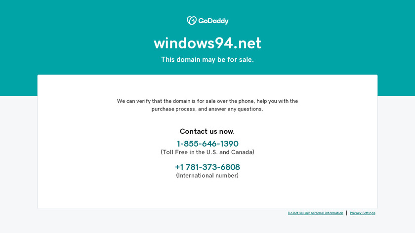 Windows 93 Landing Page