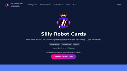 Silly Robot Cards image