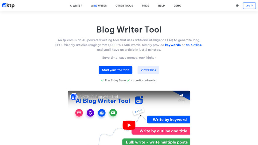 AI - Keywords To Posts Landing Page