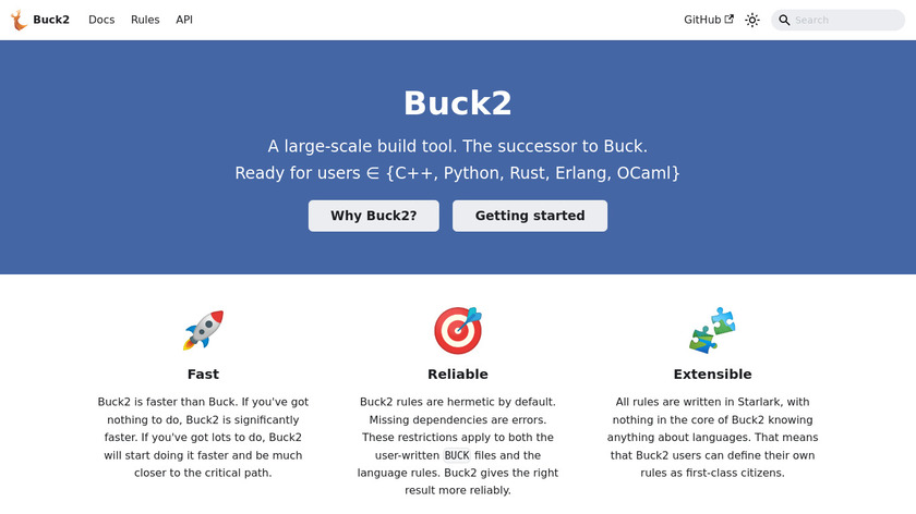 Buck2 Landing Page