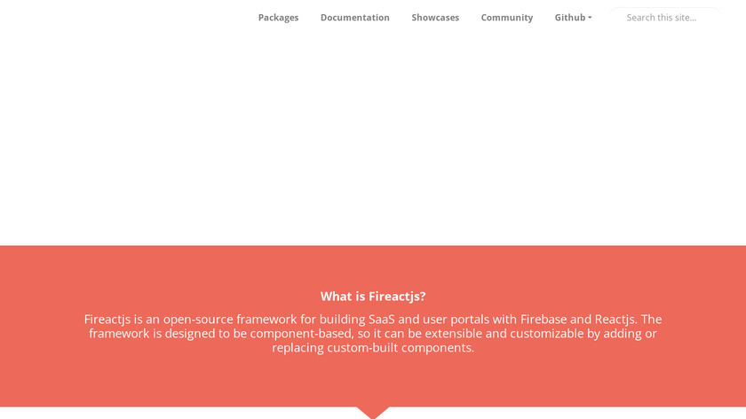 Fireactjs Landing Page