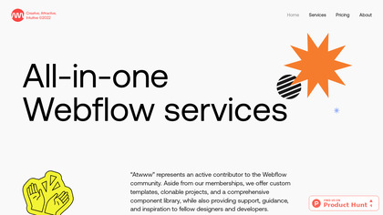 Atwww Webflow Memberships image