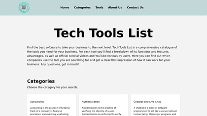 Tech Tools List image