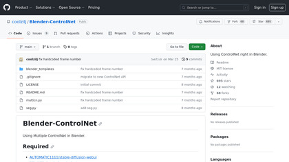 Blender-ControlNet image