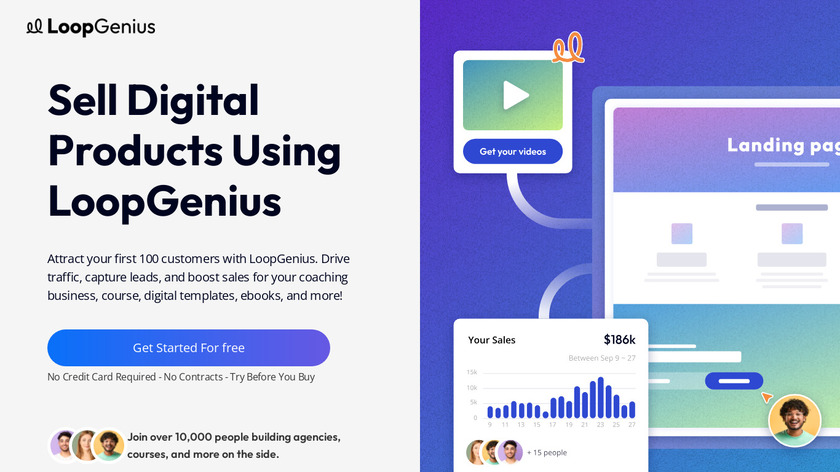 LoopGenius Landing Page