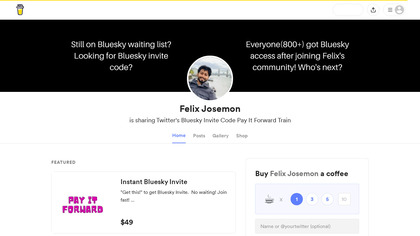 Bluesky Invites image