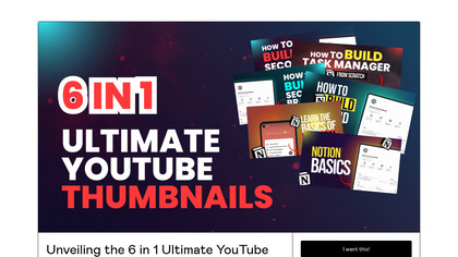 Ultimate YouTube Thumbnails(6 in 1) image