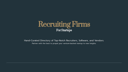 Recruiting Firms for Startups image