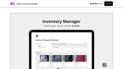 Notion Inventory Manager image