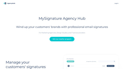 Agency Hub image