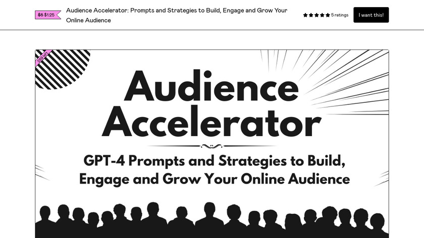 Audience Accelerator: GPT-4 Prompts Landing Page