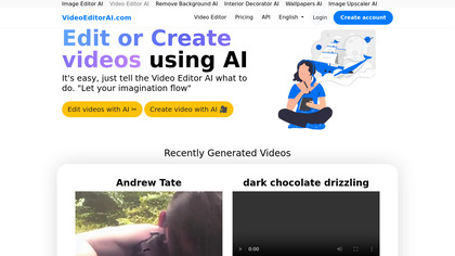 Video Editor AI image