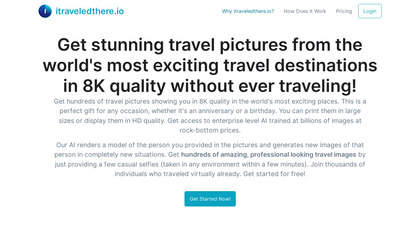 AI Travel Selfies image
