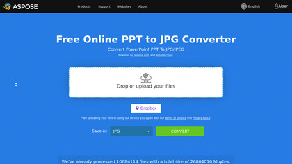 Aspose PowerPoint to JPG Converter image