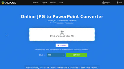 Aspose JPG to PowerPoint Converter image
