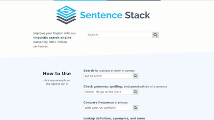 Sentence Stack image