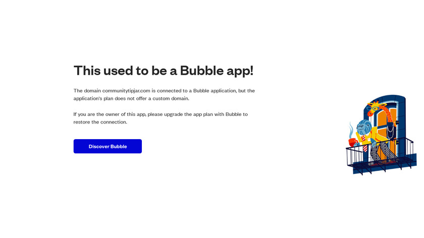Community Tip Jar Landing Page