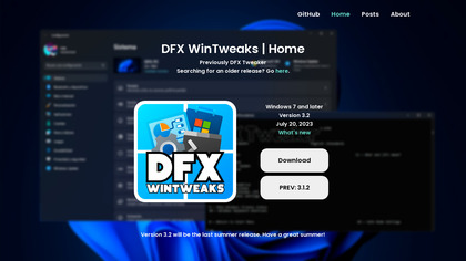 DFX Tweaker image