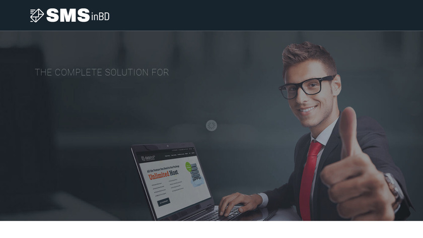 SMSinBD.com Landing Page
