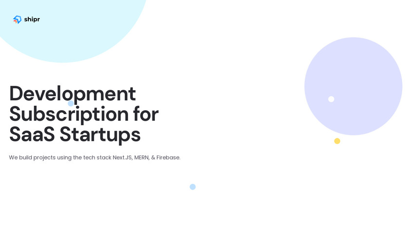 Shipr Labs Landing Page