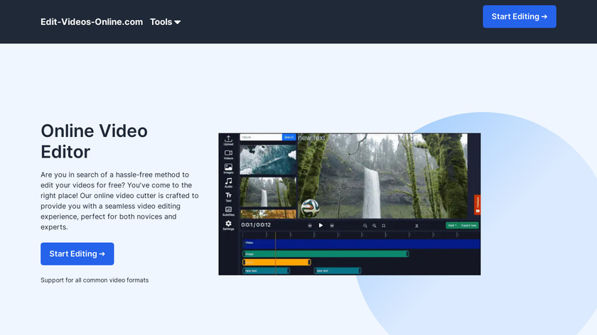 Edit-videos-online.com Landing Page