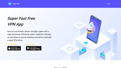 Rapid VPN: Private ＆ Secure image