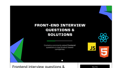 Frontend interview questions image