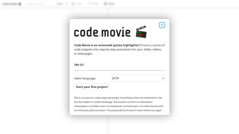 Diff2gif Landing Page