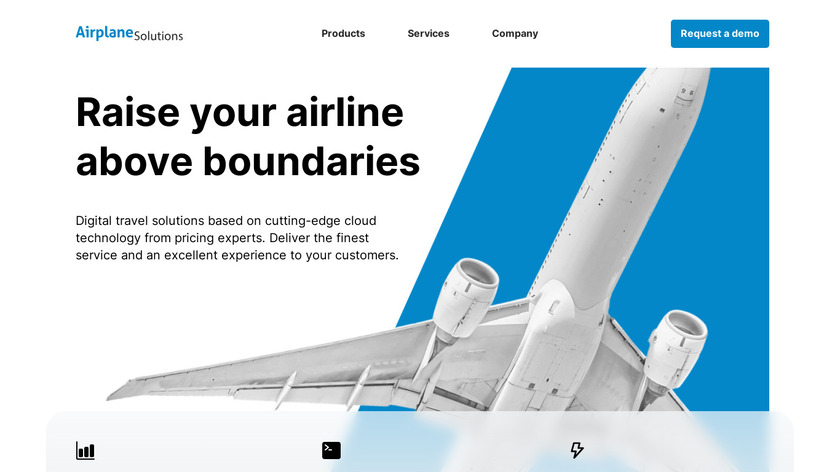 Airplane Solutions Landing Page