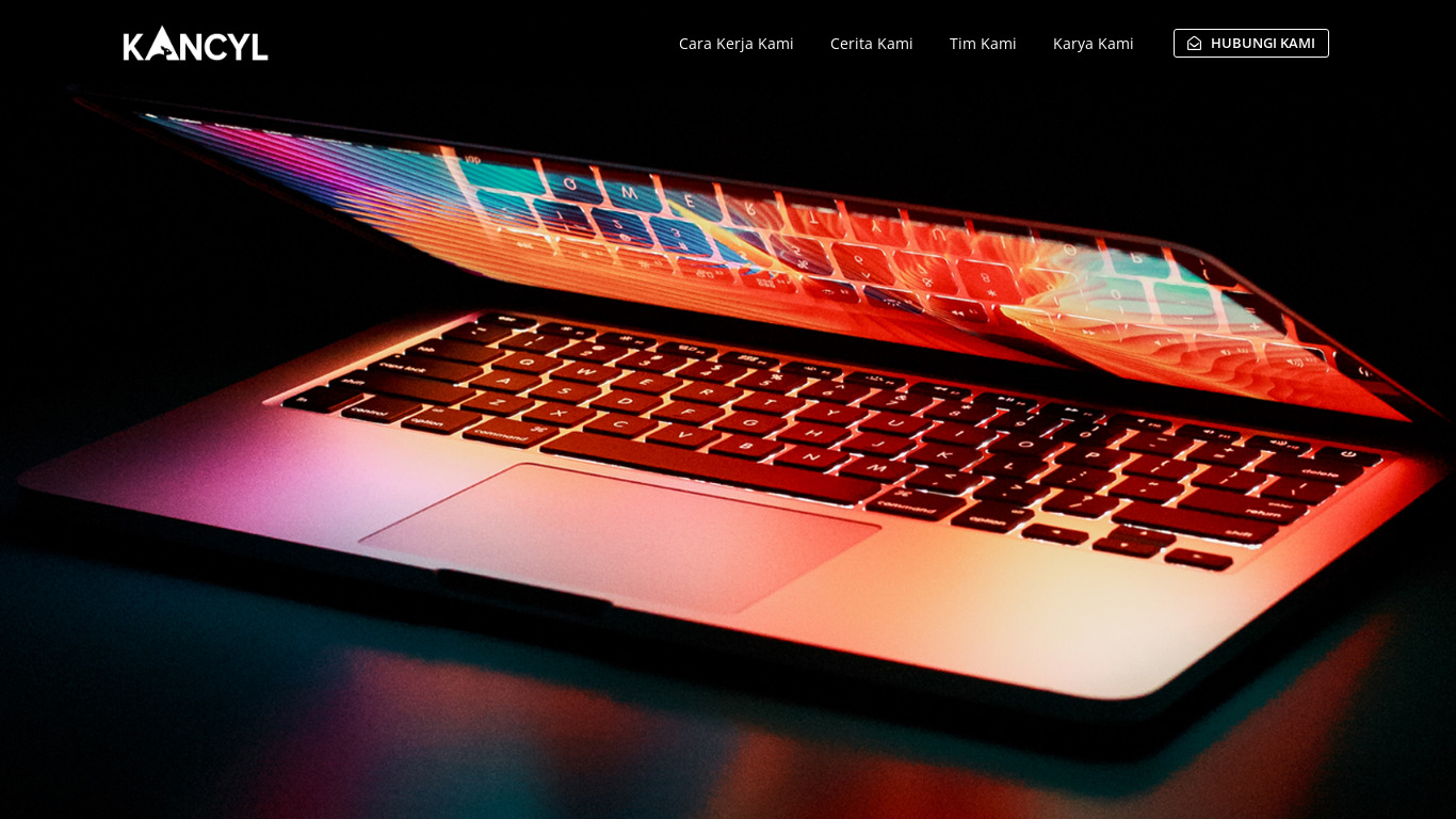 Kancyl.com Landing page