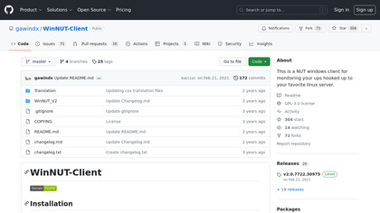 WinNUT-Client image