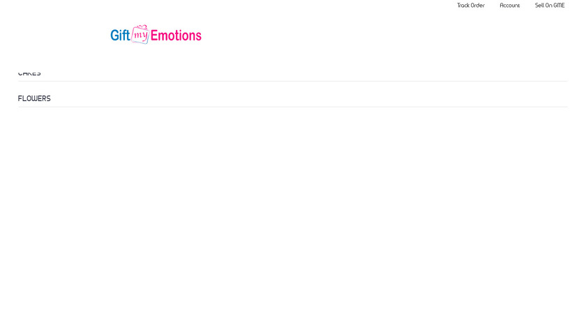 Gift My Emotions Landing Page