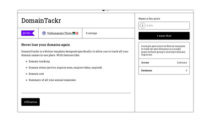DomainTrackr image