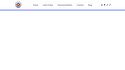 Clout Check by hacksocial.ai image
