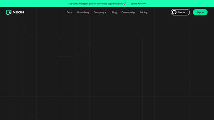 Neon Database screenshot
