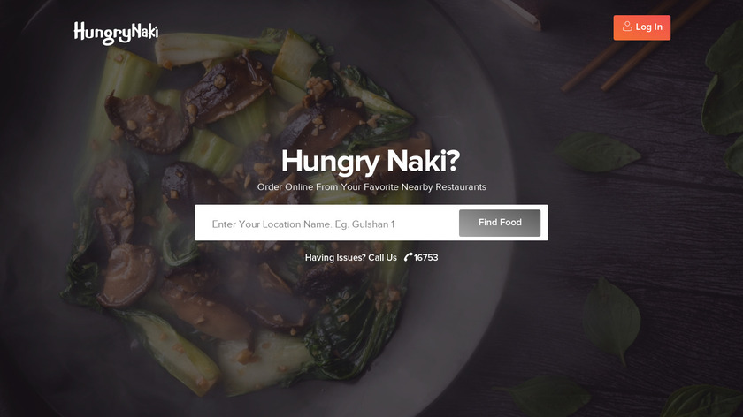 HungryNaki Landing Page