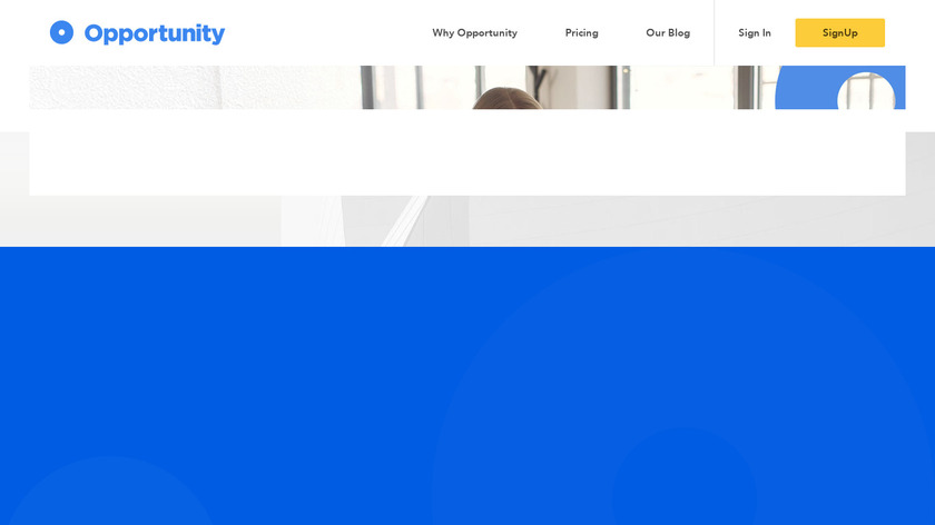 Opportunity Landing Page