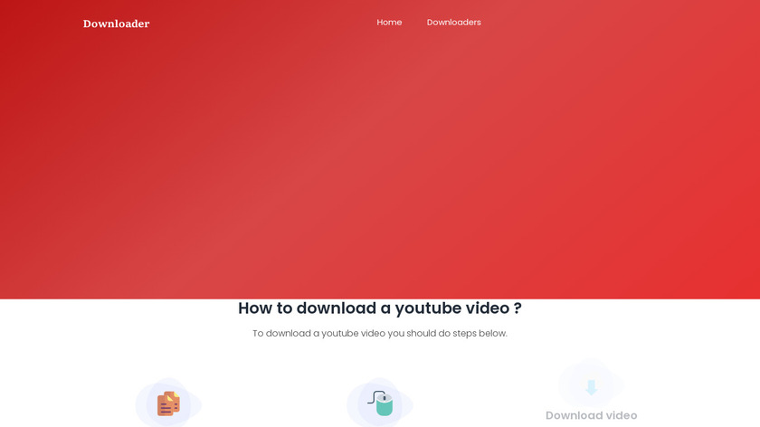 downloader Landing Page