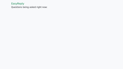 Easy Reply Gmail Extension image
