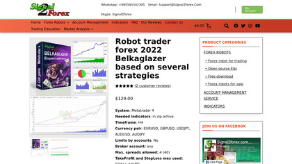 Robot trader forex Belkaglazer image