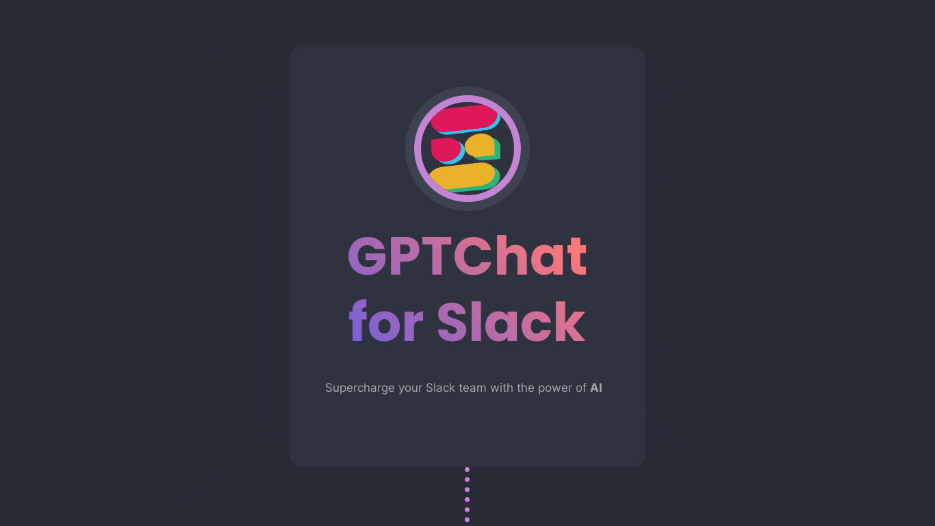 GPTChat Landing page